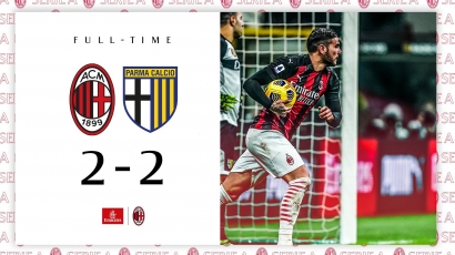 Melawan Parma, Theo Hernandez Cetak Dwigol dan Amankan Milan di Puncak Klasemen Serie A