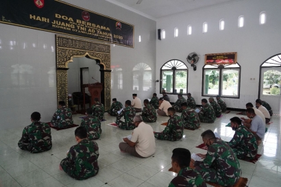 Korem 071/Wijayakusuma Gelar Doa Bersama dalam Rangka Peringati Hari Juang TNI AD 2020