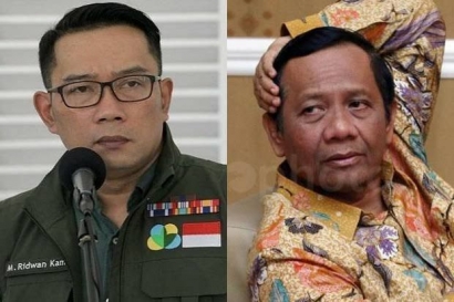 Salahkan Mahfud MD dan "Bisikan Gaib" Antar Ridwan Kamil Menuju Senja Kala Politik Nasional