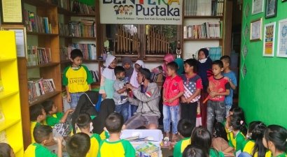Seminggu Tambah 26 Anak, TBM Lentera Pustaka Catat Rekor Pembaca Aktif