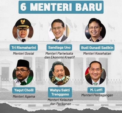Berharap Kinerja Lebih Maju dengan Hadirnya 6 Menteri Baru