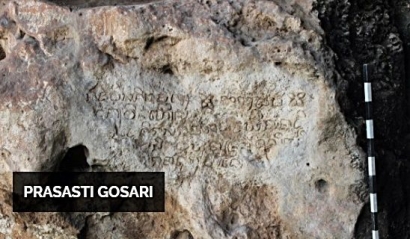 Prasasti Gosari, Unik karena Dipahat di Dinding Bukit Kapur