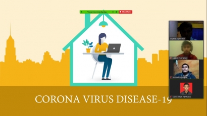 Mahasiswa KKN STMIK Nusa Mandiri Lakukan Edukasi tentang Corona Virus