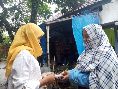 Kegiatan KKN Pentingnya Pencegahan Covid-19 di Dusun Kahuripan II RT/RW 006/006 Desa Ciwaru Kabupaten Kuningan