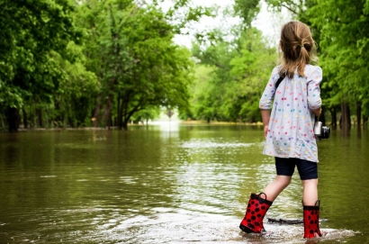 Banjir, Pelajaran Anak SD yang Menjadi "Pelajaran Kehidupan"