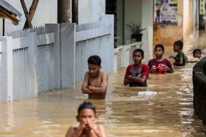 Secuplik Cerita Penyintas Banjir Jakarta