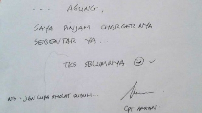 Inilah Makna Tulisan Capt Afwan Pilot Sriwijaya Air SJ-182