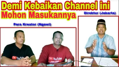 Calon Guru (Mas Mariyadi), Salah Satu Youtuber Ngawi Mendedikasikan Diri di Platform Digital