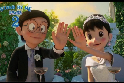Film Animasi "Stand By Me Doraemon 2", Akhirnya Nobita Menikah dengan Shizuka