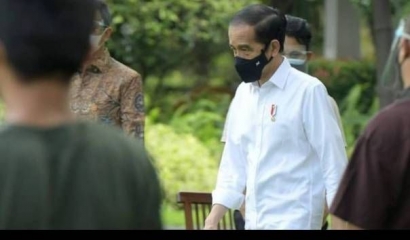Presiden Jokowi Plintat-plintut Menghadapi Korona