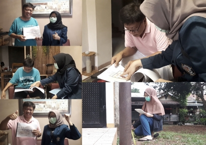 Solutif!  Mahasiswi UNDIP Berikan Usulan Revitalisasi Desain Taman di Wilayah Bojong Kulur