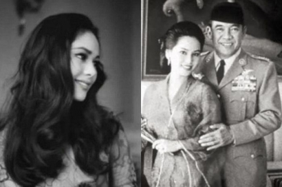 Kisah Cinta Dewi Soekarno, Istri Kelima Soekarno yang Masih Terlihat Cantik