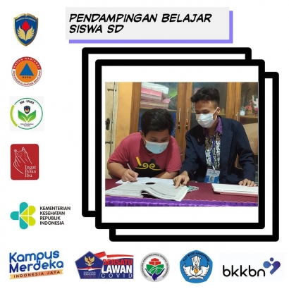 Metode Bimbel Privat Solusi Mahasiswa KKN UPGRIS Tahun 2021 di Desa Mojomulyo RT 02/03