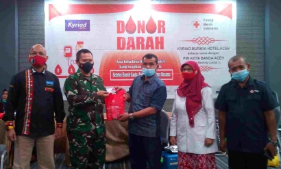 Rekor Donor Darah di Kyriad Muraya Hotel Aceh Sumbang 138 Kantong Darah