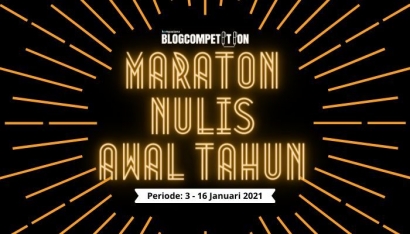 Selamat! Inilah Pemenang Blog Competition Maraton Awal Tahun 2021