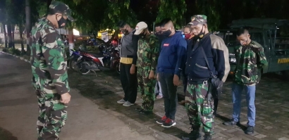 Patroli Korami 1408-11/Bky dan Mitra Banteng Komando Gagalkan Transaksi Miras di Kawasan Biringkanaya Makassar