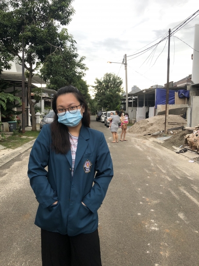 Wow! Mahasiswi Undip Tingkatkan Kesadaran Pentingnya Sosial Distancing di Masa Pandemi Covid-19