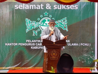 Pengurus NU Pidie Jaya Dilantik, Ini Pesan Syuriyah PWNU Aceh