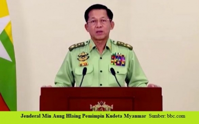 Mengapa Jenderal Min Aung Hlaing Militer Myanmar Melakukan Kudeta?
