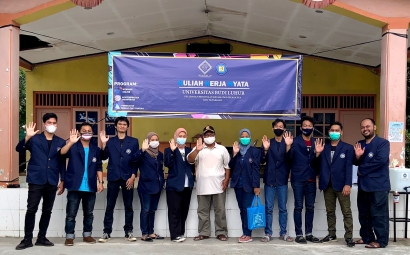 KKN Mahasiswa Universitas Budi Luhur di Era Pandemi Covid-19 "Strategi Pencegahan Covid-19 di Lingkungan Masyarakat"