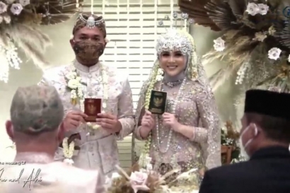 Pernikahan Hanya Dihadiri 75 Orang karena Pandemi Covid-19, Kesha Ratuliu: Wedding Dream