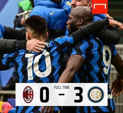 Meme Inter Milan Menang 3-0 Lawan AC Milan, No 4 Lukaku Balas Dendam ke Zlatan!