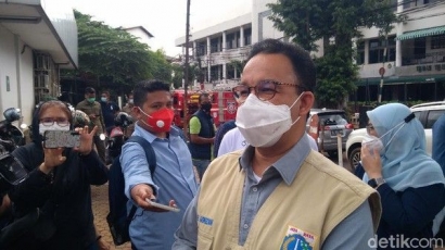 Menyimak Empat Pernyataan Anies Baswedan Usai Jakarta Kebanjiran