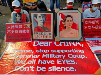 China, Pendukung Utama Militer Myanmar