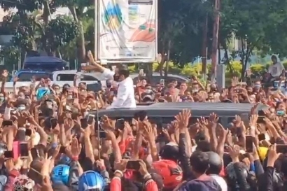 Faktanya, Kunker Presiden Jokowi Sebabkan Kerumunan