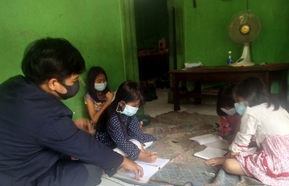 Mahasiswa KKN Bantu Siswa SD Tingkatkan Strategi Belajar di Masa Pandemi