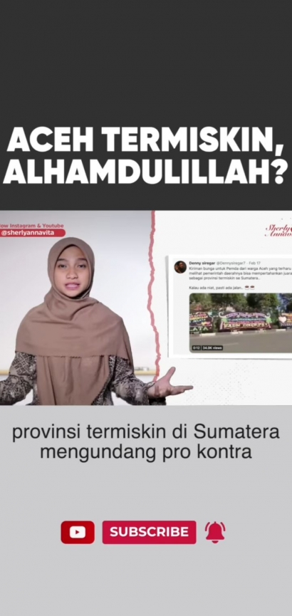 Tentang IGTV Sherly Annavita dan Aceh yang Belum Bisa Move On