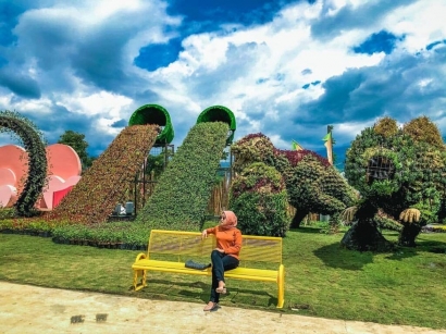 Rekreasi Terkini Kota Batu Malang Batu Flower Garden