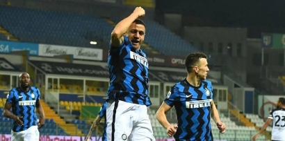 Menang Tipis, Inter Milan Kokoh di Puncak