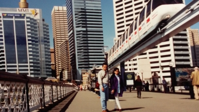 Ketika Monorail Darling Harbour Berfungsi sebagai Transportasi Wisata