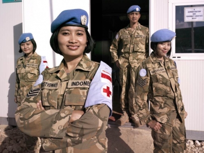 Hari Perempuan Internasional untuk Para Penjaga Perdamaian Dunia di Zona Perang