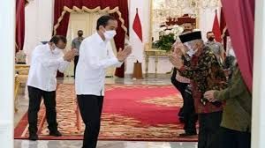 15 Menit Amien Rais Bertemu Jokowi, Dua Maestro Politik Bersua