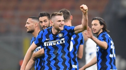 Tumbangkan Atalanta, Inter Semakin Tak Terkejar: Inter Vs Atalanta 1-0