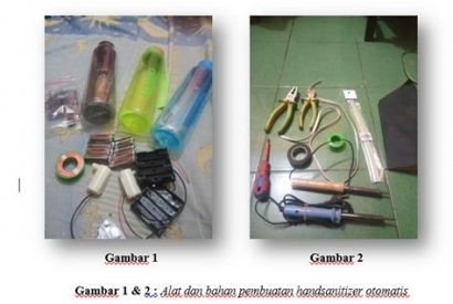 Penanggulangan Covid-19: Pembuatan Alat Hand Sanitizer Otomatis Menggunakan Sensor