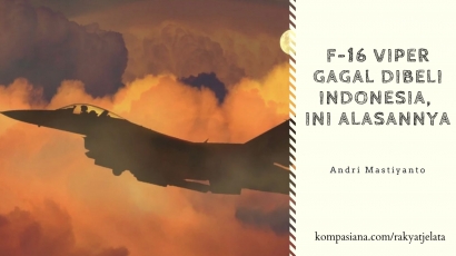 F-16 Viper Gagal Dibeli Indonesia, Ini Alasannya