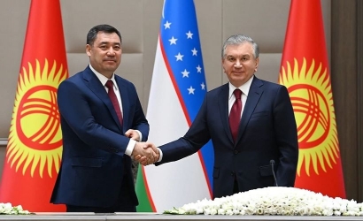 Pertemuan Presiden Kyrgyzstan dengan Presiden Uzbekistan dalam Rangka Memperkuat Kemitraan Strategis Keduanya