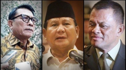 Tengara "Perang Bintang" 2024 di Antara Moeldoko, Prabowo, dan Gatot