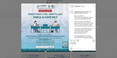 Pendaftaran SBMPTN 2021 Sudah Dibuka, Yuk Perhatikan Syarat dan Cara Pendaftarannya