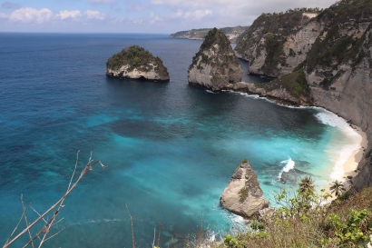 Diamond dan Atuh Beach, Keindahan Dua Pantai di Bagian Timur Nusa Penida