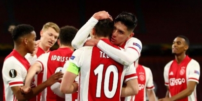 Ajax Amsterdam Lolos ke Babak 8 Besar Liga Europa Setelah Kalahkan Young Boys