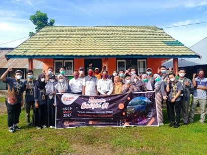 Di Tengah pandemi C-19, Sahabat PENA Sukses Adakan Kegiatan "Menyapa Nusantara #1" di Desa Nangatumpu, Dompu NTB