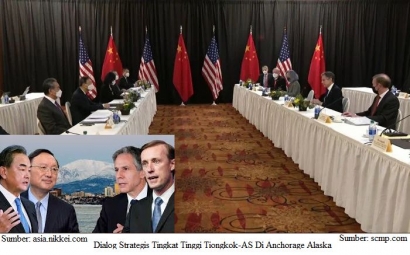 Dialog Strategis Tingkat Tinggi Tiongkok-AS di Anchorage Alaska Menjadi Tegang Dipicu Pidato Pembukaan AS