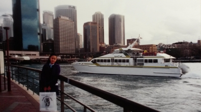 "Circulair Quay", Penghubung antara Opera House, Sydney Bridge, dan Darling Harbour