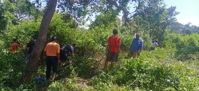 Ciptakan Lingkungan Bersih, Pemerintah Desa Surunumbeng Melaksanakana Kerja Bakti