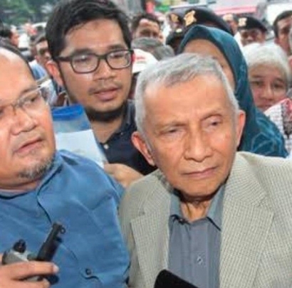 Prof. Amien Rais Pemimpin Politik Rakyat Bukan Sebatas Pimpinan Partai Politik