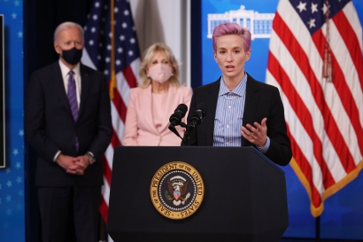 Megan Rapinoe, Joe Biden, dan Kesetaraan Gender